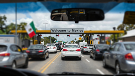 border crossing into mexico generated with Z-Image